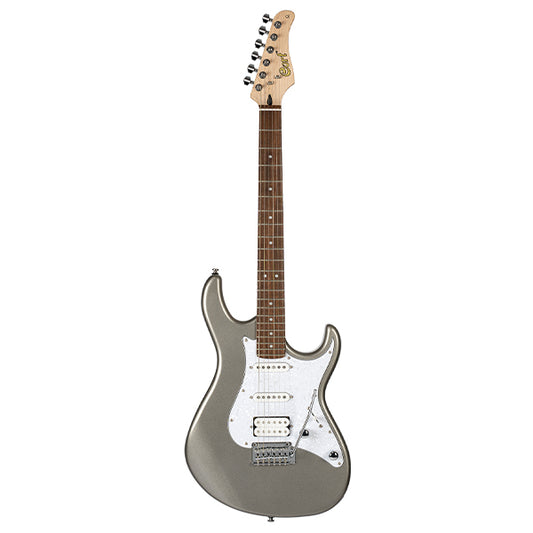 Cort G250 Electric Guitar HSS With Tremolo and Bag - Silver Metallic