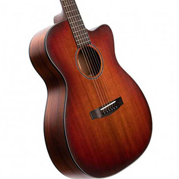 Cort Core-GA Blackwood Grand Auditorium Acoustic Electric Guitar with Bag - Open Pore Light Burst (Core GA)