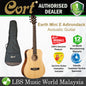 Cort Earth Mini E Adirondack 3/4 Dreadnought Solid Top Acoustic Electric Guitar With Bag - Open Pore