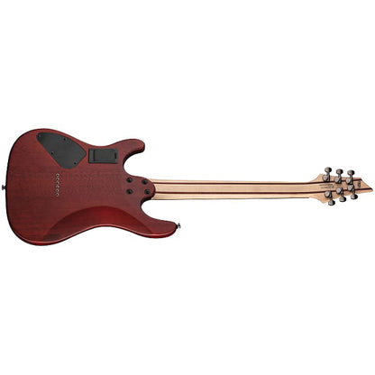 Cort KX500 Etched Mahogany Body Macassar Ebony Electric Guitar With Bag - Etched Deep Violet (KX 500)