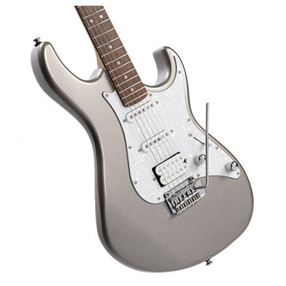 Cort G250 Electric Guitar HSS With Tremolo and Bag - Silver Metallic