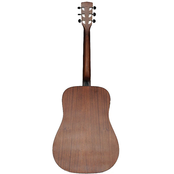 Cort Earth60 Dreadnought Solid Top Acoustic Guitar with Bag - Open Pore (Earth 60)