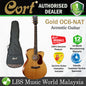 Cort Gold-OC6 Orchestra Full Solid Acoustic Electric Guitar with Bag - Natural Satin (Gold OC6)