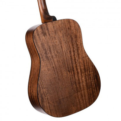 Cort Earth60 Dreadnought Solid Top Acoustic Guitar with Bag - Open Pore (Earth 60)