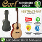 Cort Abstract Limited Orchestra Full Solid Acoustic Electric Guitar with Case - Natural