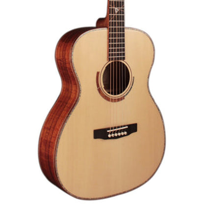 Cort Abstract Limited Orchestra Full Solid Acoustic Electric Guitar with Case - Natural