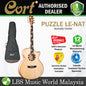Cort Puzzle LE SFX Full Solid Acoustic Electric Guitar with Bag- Natural Glossy