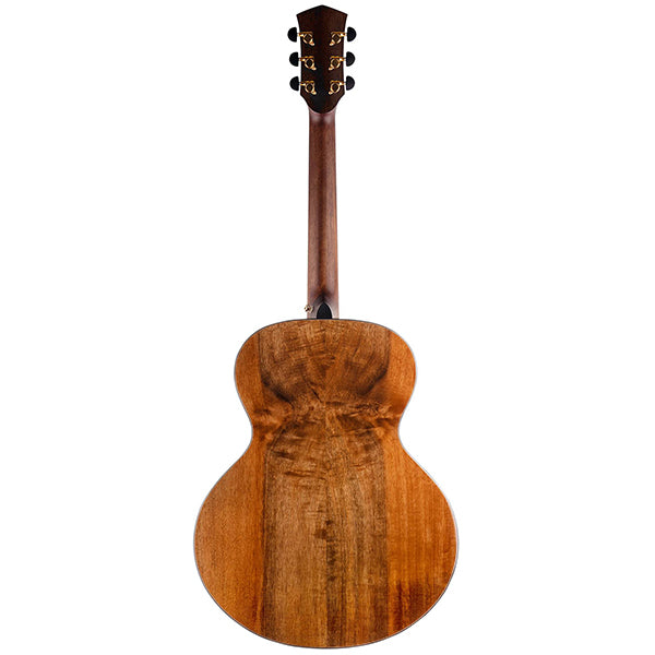 Cort Cut Craft Limited Bevel Small Jumbo Full Solid Acoustic Electric Guitar with Case - Natural