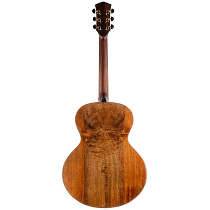 Cort Cut Craft Limited Bevel Small Jumbo Full Solid Acoustic Electric Guitar with Case - Natural