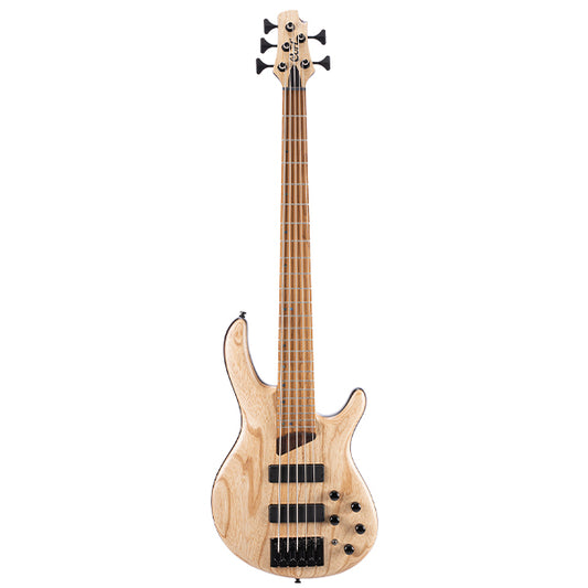 Cort B5 Element 5 String Electric Bass Guitar - Open Pore Natural (B5E)