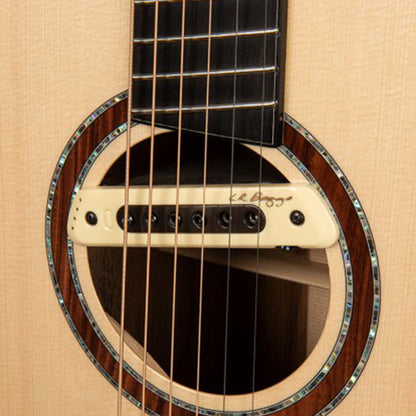 Cort Cut Craft Limited Bevel Small Jumbo Full Solid Acoustic Electric Guitar with Case - Natural