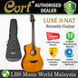 Cort Luxe II Concert Acoustic Electric Guitar with Gig Bag - Natural Glossy
