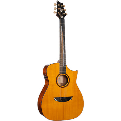 Cort Luxe II Concert Acoustic Electric Guitar with Gig Bag - Natural Glossy