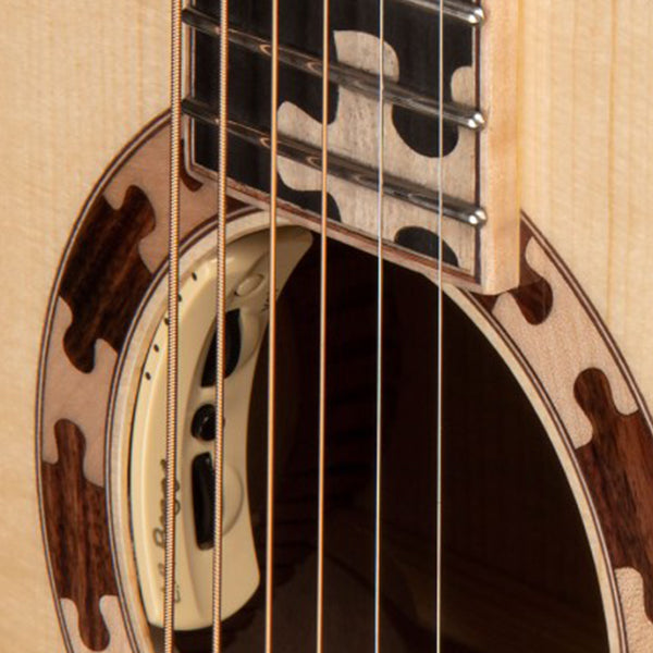 Cort Puzzle LE SFX Full Solid Acoustic Electric Guitar with Bag- Natural Glossy