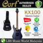Cort KX100 Electric Guitar with Powersound HH Pickup and Bag - Metallic Ash (KX 100)
