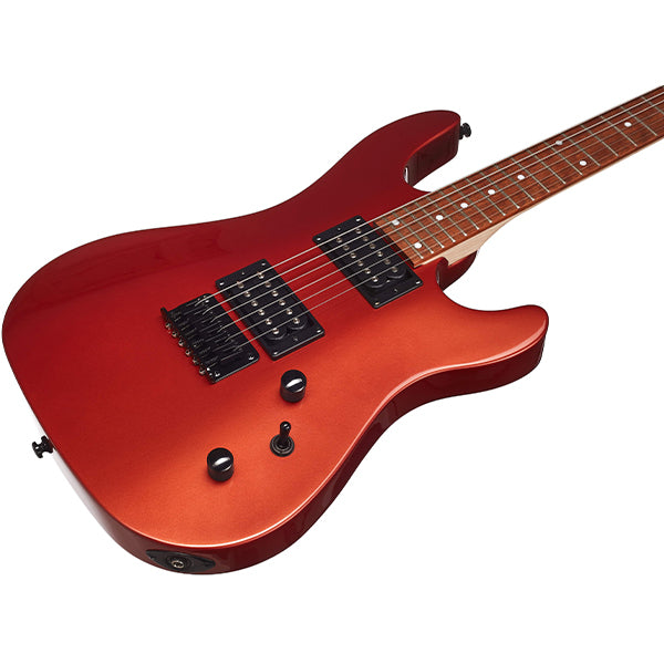 Cort KX100 Electric Guitar with Powersound HH Pickup and Bag - Iron Oxide (KX 100)