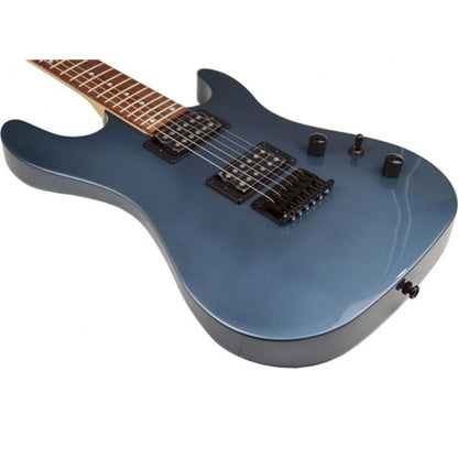 Cort KX100 Electric Guitar with Powersound HH Pickup and Bag - Metallic Ash (KX 100)