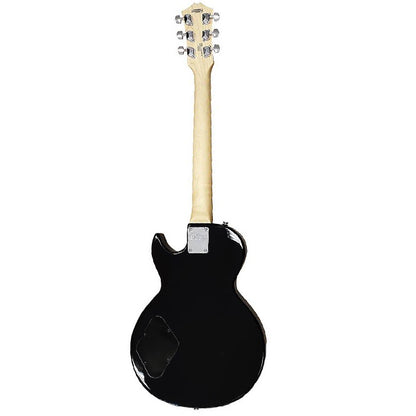 Cort CR50 Classic Rock Electric Guitar Jatoba Fretboard and HH Pickup with Bag - Black (CR 50)