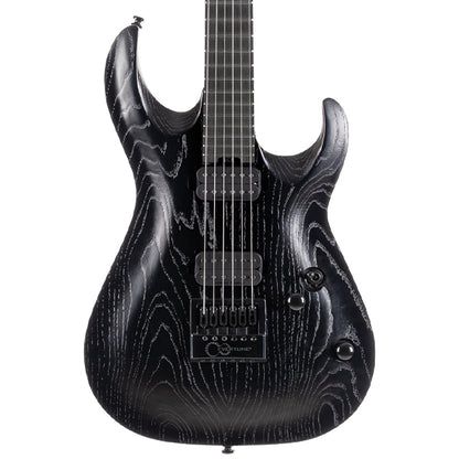 Cort KX700 EverTune Electric Guitar Ash Top and  Seymour Duncan HH Pickup With Bag - Open Pore Black (KX700EV)