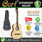 Cort AC100 Classic Body Spruce Top Classical Guitar With Bag - Open Pore (AC 100)