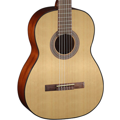 Cort AC100 Classic Body Spruce Top Classical Guitar With Bag - Open Pore (AC 100)
