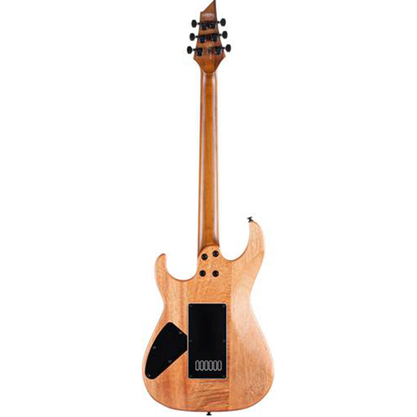 Cort KX700 EverTune Electric Guitar Ash Top and  Seymour Duncan HH Pickup With Bag - Open Pore Black (KX700EV)