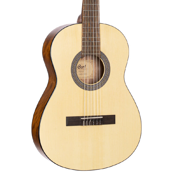 Cort AC70 3/4 Spruce Top Classical Guitar With Bag - Open Pore (AC 70)