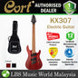 Cort KX307 Multi Scale 7 String Electric Guitar Roasted Maple Fretboard and HH Pickup with Bag (KX 307)