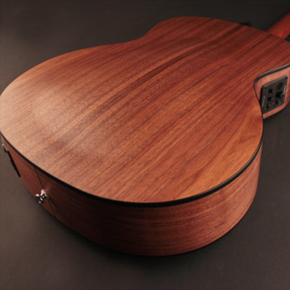[Discontinued] Cort Little CJ Walnut 3/4 Jumbo Solid Top Sitka Spruce Acoustic Electric Guitar - Open Pore Walnut