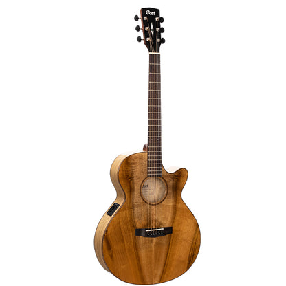 Cort SFX-Myrtlewood Solid Top Torrefied Acoustic Electric Guitar With Bag - Natural Gloss (SFX Myrtlewood)