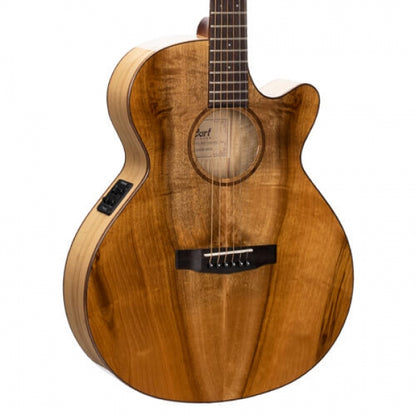 Cort SFX-Myrtlewood Solid Top Torrefied Acoustic Electric Guitar With Bag - Natural Gloss (SFX Myrtlewood)