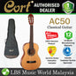 Cort AC50 1/2 Spruce Top Classical Guitar With Bag - Open Pore (AC 50)