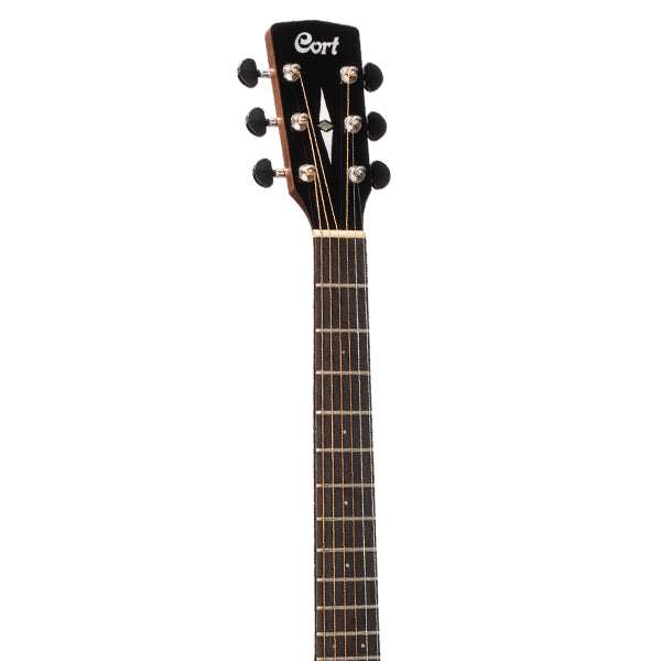 Cort SFX-Myrtlewood Solid Top Torrefied Acoustic Electric Guitar With Bag - Brown Gloss (SFX Myrtlewood)
