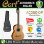 Cort AC200 Classic Body Solid Spruce Top Classical Guitar With Bag - Open Pore