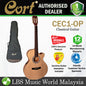 Cort CEC1 SFX Cutaway Body Spruce Top Classical Guitar With Bag and Pickup - Open Pore