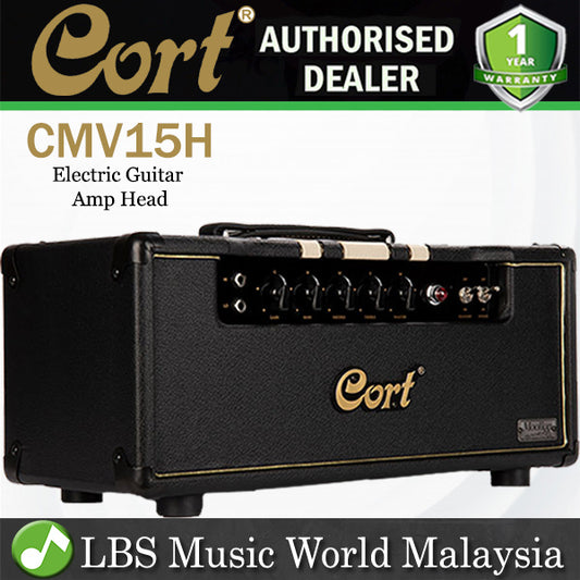 Cort CMV15H Tube Craft 15 Watt Electric Guitar Amp Head Speaker Amplifier (CMV15 H)