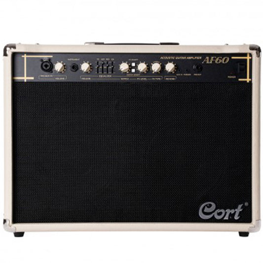 Cort AF60 60 Watt Acoustic Guitar Amplifier Combo Speaker Amp (AF 60)