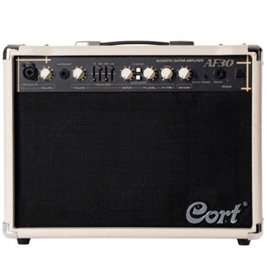 Cort AF30 30 Watt Acoustic Guitar Amplifier Combo Speaker Amp (AF 30)