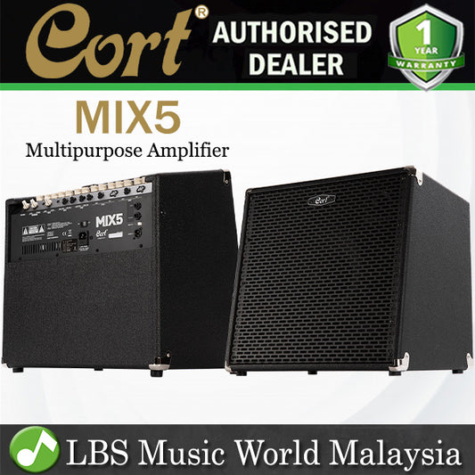 Cort MIX5 150 Watt Multi Purpose Amplifier Combo Speaker Amp (MIX 5)