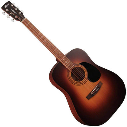 Cort AD810 Dreadnought Spruce Top Acoustic Guitar with Bag - Natural, Black & Sunburst (AD 810)-Satin Sunburst