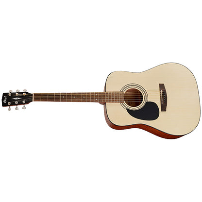 Cort AD810LH Left Handed Dreadnought Spruce Top Acoustic Guitar With Bag - Open Pore (AD810 LH)