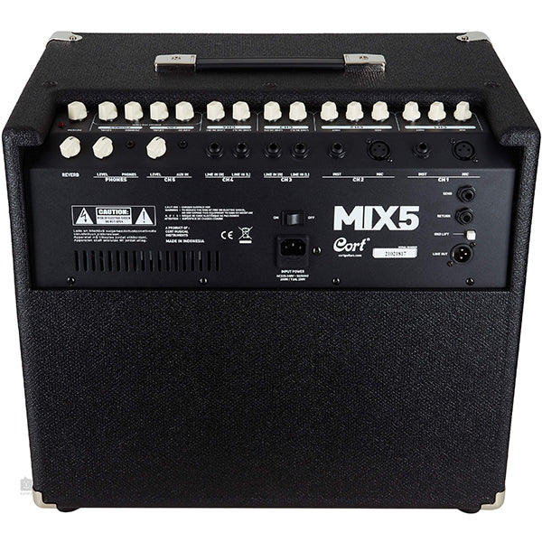 Cort MIX5 150 Watt Multi Purpose Amplifier Combo Speaker Amp (MIX 5)