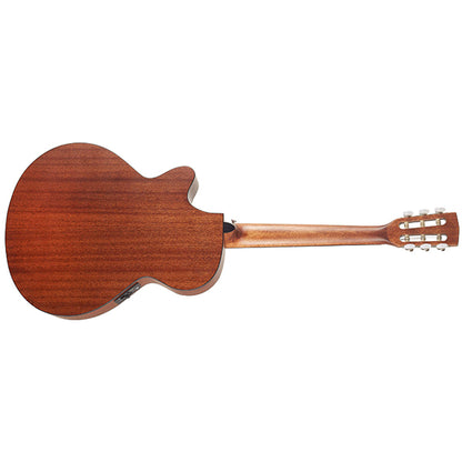 Cort CEC3 SFX Body Solid Spruce Top Classical Guitar With Bag and Pickup - Natural Satin