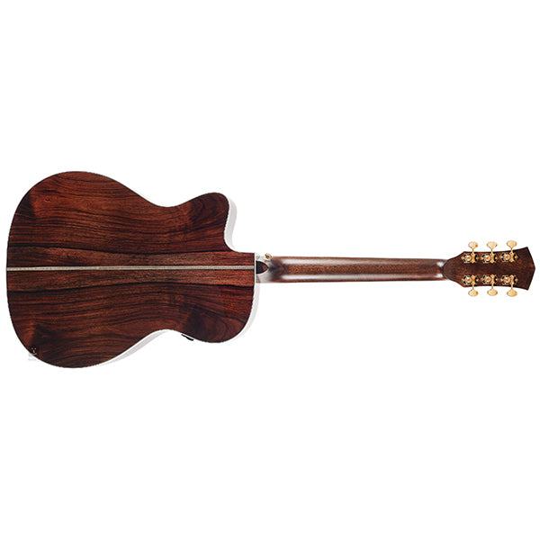 Cort Gold OC8 OM Body Torrefied Full Solid Sitka Spruce Top Classical Guitar With Bag and Pickup - Natural Glossy
