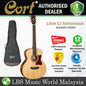 Cort Little CJ Adirondack 3/4 Jumbo Body Solid Adirondack Spruce Acoustic Electric Guitar With Bag