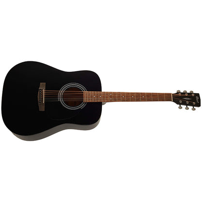 Cort AD810E Dreadnought Spruce Top Acoustic Guitar with Pickup Open Pore (AD 810E) - AD810E-BKS