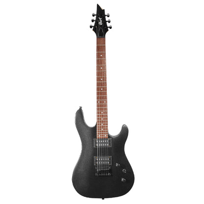 Cort KX100 Electric Guitar with Bag and Powersound Pickups Black Metallic (KX-100 KX 100)