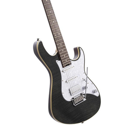 Cort G280 Select Alder Body Rosewood Fretboard Electric Guitar with Bag - Trans Black (G 280 TB)