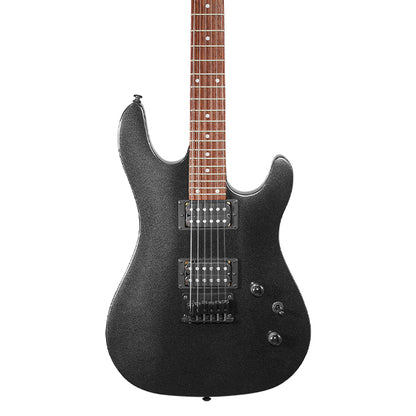 Cort KX100 Electric Guitar with Bag and Powersound Pickups Black Metallic (KX-100 KX 100)
