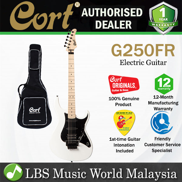 Cort G250FR Electric Guitar Dual Rails &  Humbucker with Bag (G250 G 250FR)